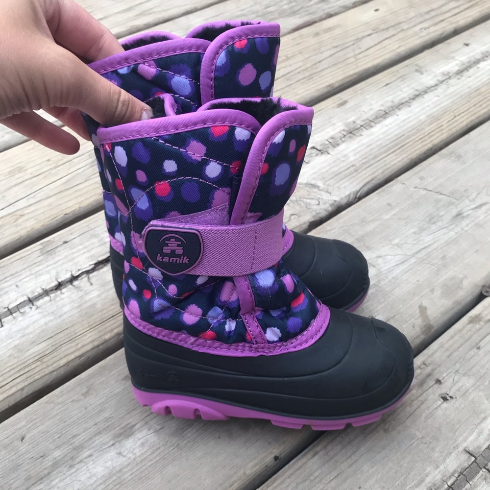Toddler girls kamik boots size 9